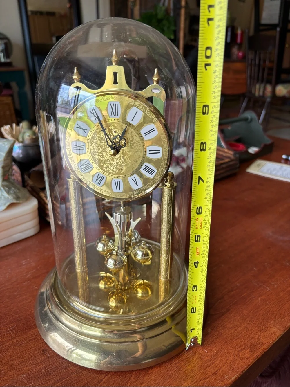 Vintage Junghans Anniversary Mantel Clock